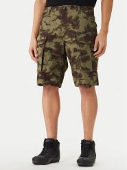 G-Star Raw Szorty materiałowe Rovic D08566-D553 Zielony Relaxed Fit. Zielone szorty męskie G-Star Raw, m, bez wzorów, z bawełny, retro. Za 469.99 zł.