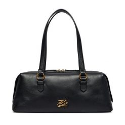 Torebka KARL LAGERFELD. Czarne torebki do ręki damskie KARL LAGERFELD, bez wzorów, klasyczne, bez dodatków. Za 1,499.00 zł.