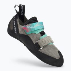 Buty wspinaczkowe damskie La Sportiva Aragon 2024. Szare obuwie sportowe damskie La Sportiva, bez wzorów, wspinaczkowe. Za 495.48 zł.