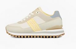 Bjorn_borg DASH buty RUNNING damskie SAND - YELLOW. Żółte obuwie sportowe damskie Björn Borg, bez wzorów, do biegania. Za 423.50 zł.