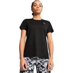 Koszulka Puma W Tad Essential Crew Tee, Kobiety. Czarne koszulki sportowe damskie Puma, xl, bez wzorów, z poliesteru, bez kołnierzyka, bez ramiączek. Za 99.99 zł.