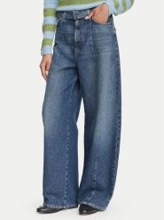 Weekend Max Mara Jeansy Madia 2625186081 Granatowy Wide Leg. Niebieskie jeansy damskie Weekend Max Mara. Za 989.99 zł.