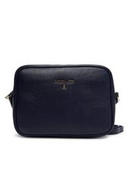 Patrizia Pepe Torebka CB8985 L001 Granatowy. Niebieskie torebki do ręki damskie Patrizia Pepe, bez wzorów, ze skóry, bez dodatków. Za 729.99 zł.