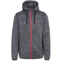 Trespass Odeno B - Męski polar At300 Black Marl. Brązowe kurtki męskie Trespass, m, bez wzorów, z dzianiny, sportowe, bez kaptura. Za 296.99 zł.