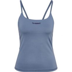 Biustonosz dla kobiet Hummel Prima Built In Support. Szare biustonosze Hummel, bez wzorów, z materiału. Za 206.50 zł.