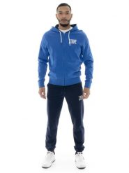 Bluza z bawełna z kaptur na co dzień na siłownię. Szare bluzy damskie LEONE 1947 APPAREL, bez wzorów, z bawełny, bez kaptura. Za 84.16 zł.