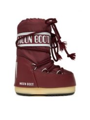Moon Boot Śniegowce Mb Icon Nylon 80D1400440 S Bordowy. Czerwone buty zimowe dziewczęce Moon Boot, z nylonu, bez zapięcia. Za 629.99 zł.