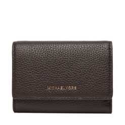 Portfel MICHAEL Michael Kors. Brązowe portfele damskie MICHAEL Michael Kors, bez wzorów. Za 559.99 zł.