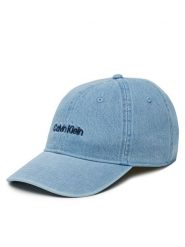 Calvin Klein Czapka z daszkiem Emb Logo LV04G5068G Niebieski. Niebieskie rękawiczki męskie Calvin Klein, bez wzorów, z bawełny. Za 159.99 zł.
