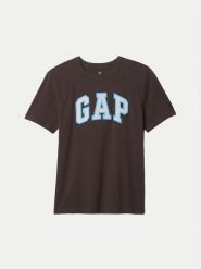 Gap T-Shirt 605364 Brązowy Regular Fit. Brązowe t-shirty dla chłopców GAP, bez wzorów, z bawełny, bez ramiączek. Za 89.99 zł.