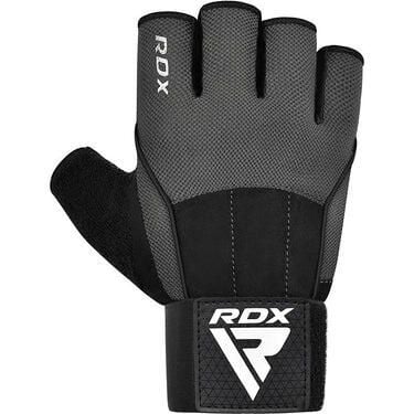 Rękawiczki RDX Workout Gym Gloves W3B. Szare rękawiczki męskie RDX SPORTS, bez wzorów, z materiału. Za 68.99 zł.