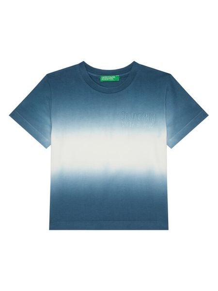 United Colors Of Benetton T-Shirt 3NPDG10J5 Szary Regular Fit. Szare t-shirty dla chłopców United Colors Of Benetton, bez wzorów, z bawełny, bez ramiączek. Za 39.99 zł.