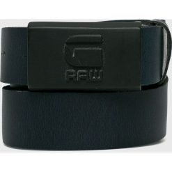 G-Star Raw - Pasek skórzany. Czarne paski damskie G-Star Raw, w paski, z materiału, retro. W wyprzedaży za 219.90 zł.