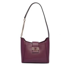 Torebka Guess. Fioletowe torebki do ręki damskie Guess, z aplikacjami, klasyczne, bez dodatków. Za 529.99 zł.