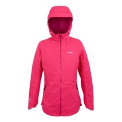 Damska Kurtka Wodoodporna Hamara IV. Czerwone kurtki sportowe damskie Regatta, s, bez wzorów, bez kaptura, trekkingowe. Za 146.99 zł.