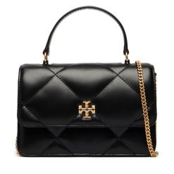 Torebka Tory Burch. Czarne torebki do ręki damskie Tory Burch, bez wzorów, klasyczne, bez dodatków. Za 2,024.00 zł.
