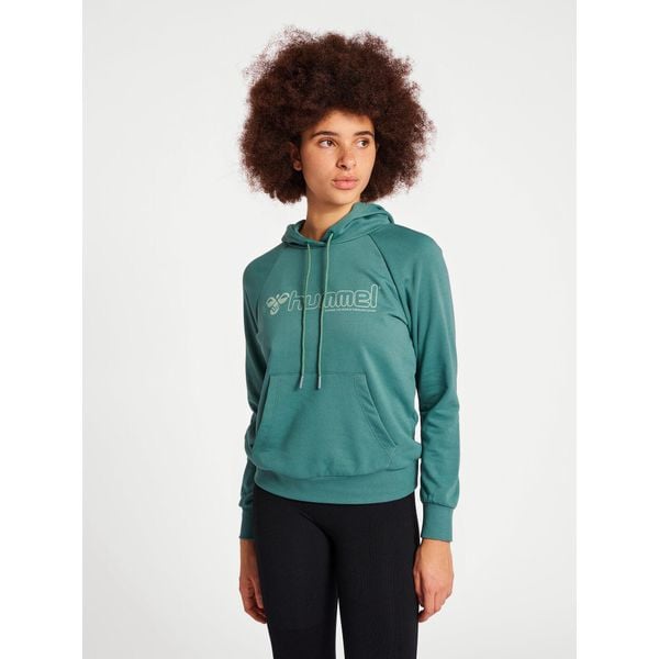 Damska bluza z kapturem Hummel Noni 2.0. Białe bluzy damskie Hummel, xs, bez wzorów, z kapturem, do piłki ręcznej. Za 168.50 zł.