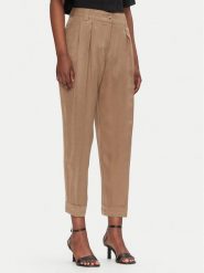 ACCESS FASHION Spodnie materiałowe 53-5025-235 Brązowy Regular Fit. Brązowe spodnie materiałowe damskie ACCESS FASHION, bez wzorów, z lyocellu. Za 279.99 zł.