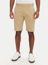 Tommy Jeans Szorty materiałowe Scanton DM0DM21949 Beżowy Regular Fit. Brązowe szorty męskie Tommy Jeans, m, bez wzorów, z bawełny. Za 189.99 zł.