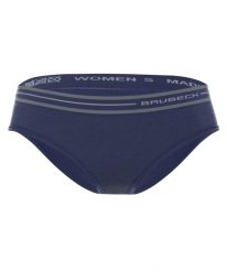 Majtki hipster z wełną merino damskie Brubeck ACTIVE WOOL. Czarne bielizna termoaktywna damska Brubeck, xl, bez wzorów, z materiału, bez ramiączek. Za 59.99 zł.
