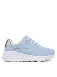 Skechers Sneakersy UNO Lite - Ombre Wave 310818L Niebieski jasny. Niebieskie buty sportowe chłopięce Skechers, bez wzorów, ze skóry, bez zapięcia. Za 229.99 zł.