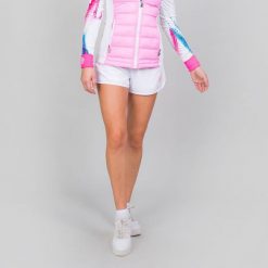 Damskie szorty 2 w 1 Bidi Badu tiida tech. Białe szorty sportowe damskie BIDI BADU, xs, bez wzorów, sportowe. W wyprzedaży za 161.15 zł.