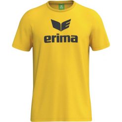 Koszulka promocyjna Erima żółta. Żółte koszulki sportowe męskie Erima, m, bez wzorów, z bawełny, bez kołnierzyka, bez ramiączek, do piłki nożnej. Za 100.20 zł.
