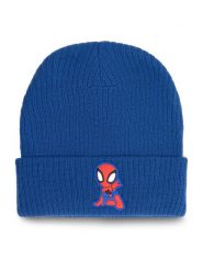 Spidey Czapka ACCCS_AW23-53SPIDMV Granatowy. Niebieskie czapki dla dzieci Spidey, na zimę, bez wzorów. Za 39.99 zł.