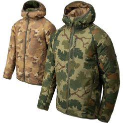 Kurtka ocieplana męska Helikon-Tex Wolfhound Hoodie. Brązowe kurtki sportowe męskie HELIKON-TEX, m, bez wzorów, trekkingowe. Za 702.99 zł.