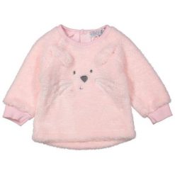 Dirkje Bluza Dziewczęca Z Króliczkiem 80 Różowa. Czerwone bluzy dla dziewczynek Dirkje. Za 85.00 zł.