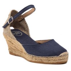 Espadryle Toni Pons. Niebieskie klapki damskie Toni Pons, bez wzorów, bez obcasa, bez zapięcia. Za 219.99 zł.
