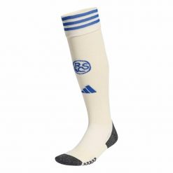 Skarpetki RC Strasbourg 2025/26. Brązowe legginsy sportowe męskie Adidas, bez wzorów. Za 147.00 zł.