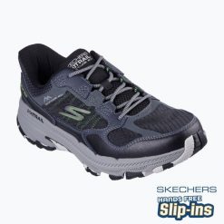 Buty do biegania męskie SKECHERS Go Run Trail Altitude 2.0 Rocky Hill. Czarne buty sportowe męskie Skechers, bez zapięcia, do biegania. Za 339.99 zł.