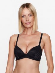 Emporio Armani Underwear Biustonosz braletka 163953 3F204 00020 Czarny. Czarne biustonosze Emporio Armani Underwear, bez wzorów, z bawełny. Za 169.99 zł.