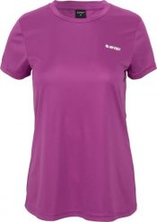 Hitec Damska koszulka z krótkim rękawem Hi-tec LADY BODINI cattleya orchid rozmiar M. Fioletowe t-shirty damskie HITEC, m, bez wzorów, bez kołnierzyka. Za 40.68 zł.
