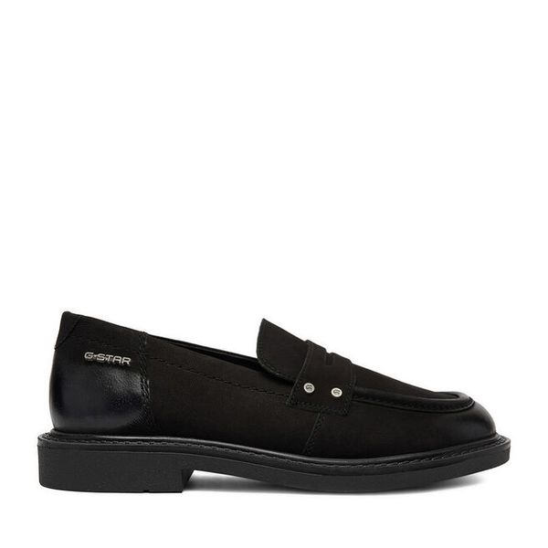 Loafersy G-Star Raw. Czarne mokasyny damskie G-Star Raw, retro. Za 239.99 zł.