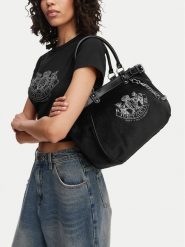 Juicy Couture Torebka CEO-BIJXT8987WZC. Czarny. Czarne torebki do ręki damskie Juicy Couture, bez wzorów, z materiału, bez dodatków. Za 449.99 zł.