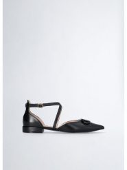 Liu Jo Baleriny Viola 19 SA5025 PX460 Czarny. Czarne baleriny damskie Liu Jo, bez wzorów, ze skóry, bez obcasa. Za 429.99 zł.