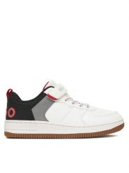 HUGO Sneakersy G00532 M Biały. Białe buty sportowe chłopięce Hugo, bez wzorów, ze skóry, bez zapięcia. Za 309.99 zł.