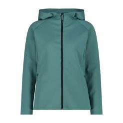Damska bluza z kapturem zapinana na zamek CMP. Zielone bluzy damskie CMP, bez wzorów, z kapturem. Za 299.55 zł.