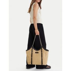 Torebka Nine West. Brązowe torebki do ręki damskie Nine West, bez wzorów, bez dodatków. Za 319.99 zł.