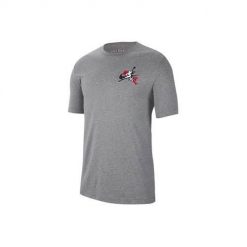 Koszulka sportowa męska Nike CK4193063. Szare koszulki sportowe męskie Nike, m, bez wzorów, bez kołnierzyka, bez ramiączek. Za 149.00 zł.