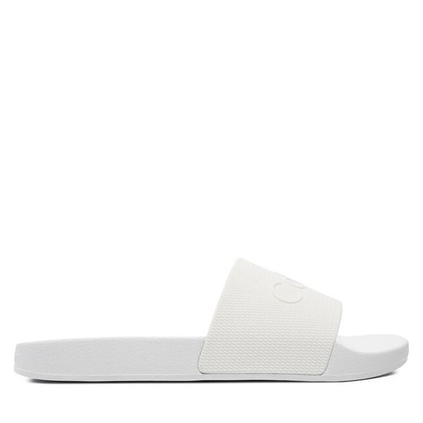 Klapki Calvin Klein. Czarne espadryle damskie Calvin Klein, bez wzorów, bez obcasa, bez zapięcia. Za 264.99 zł.