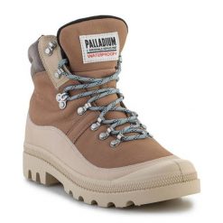 Buty Palladium Pallabrousse Hkr Wp+ 98840-254 beżowy. Brązowe obuwie sportowe damskie bez wzorów, z gumy. Za 998.85 zł.