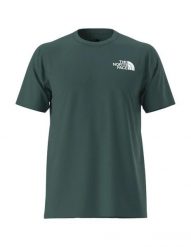 T-Shirt The North Face M Evo Box Nse Reg Ss T Dorośli. Zielone t-shirty męskie The North Face, m, bez wzorów, z bawełny, klasyczne, bez kołnierzyka. Za 230.99 zł.