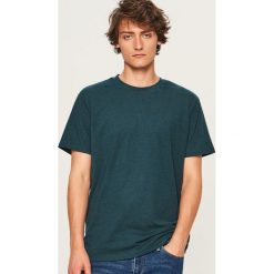 Melanżowy t-shirt - Turkusowy. Niebieskie t-shirty męskie Reserved. Za 29.99 zł.