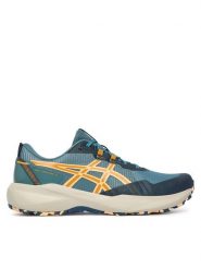 Asics Buty do biegania Gel-Venture 11 1011C160 Niebieski. Niebieskie buty sportowe męskie Asics, z meshu, bez zapięcia, do biegania. Za 329.99 zł.