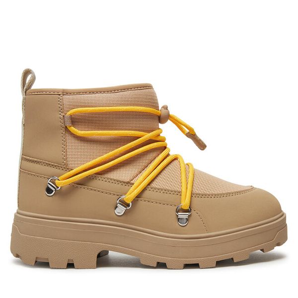 Botki Tretorn. Brązowe botki damskie Tretorn, bez obcasa, na płaskiej podeszwie, bez zapięcia. Za 589.99 zł.