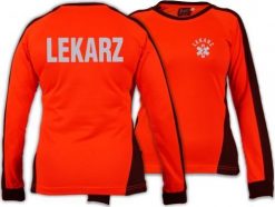 North Wind + medical Koszulka FLUO damska ratownicza FUNKCYJNA odblaskowa z długim rękawem. T-shirty damskie bez wzorów, bez kołnierzyka. Za 157.99 zł.