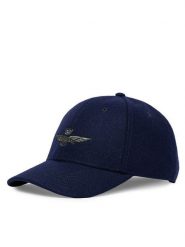 Aeronautica Militare Czapka z daszkiem 262HA1085UCT02333 Granatowy. Niebieskie rękawiczki męskie Aeronautica Militare, bez wzorów, z wełny. Za 214.99 zł.